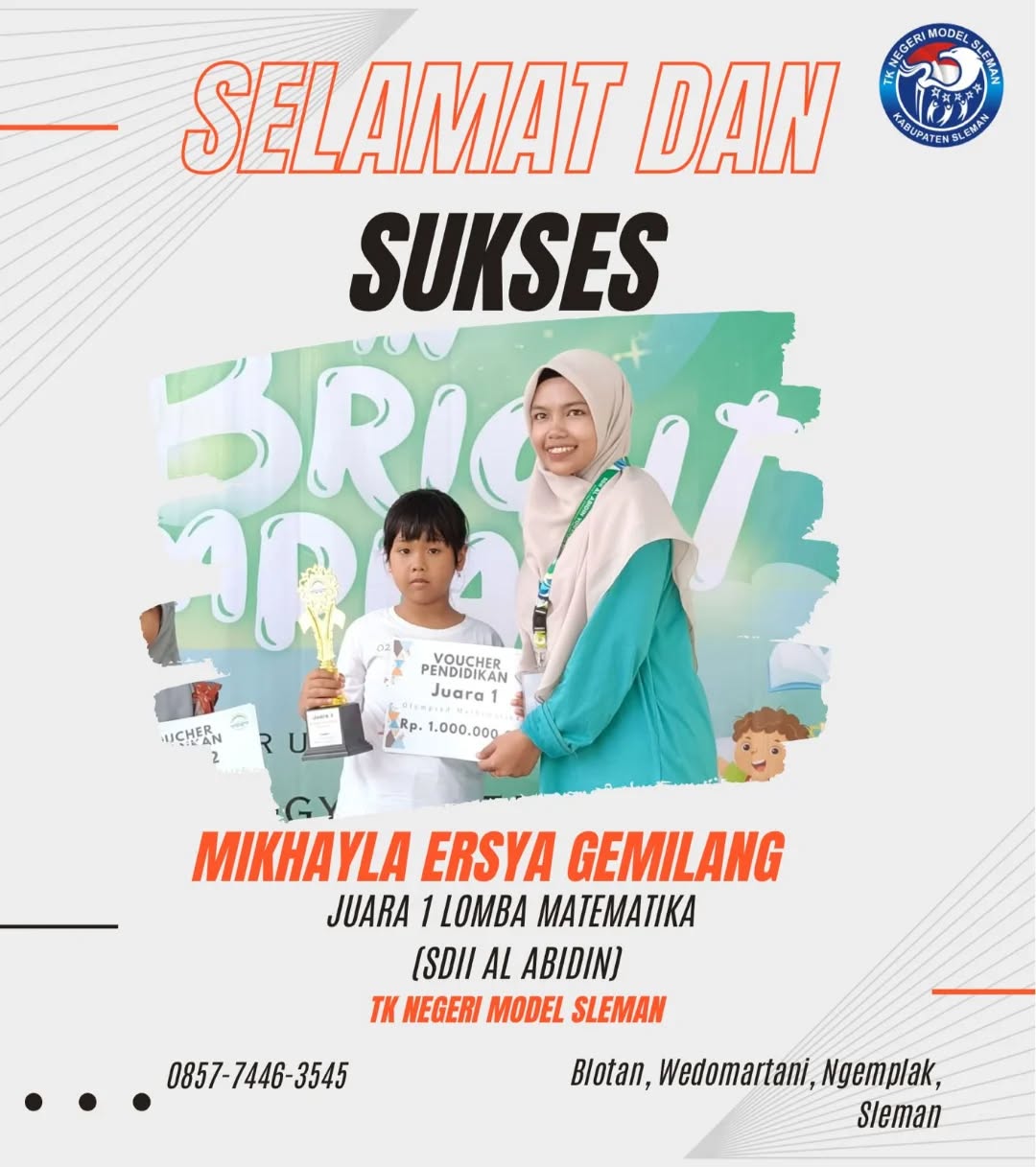 JUARA 1 LOMBA MATEMATIKA