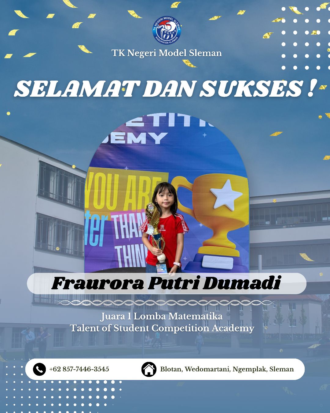 JUARA 1 LOMBA MATEMATIKA